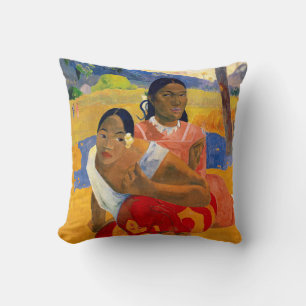 Cojín Decorativo Paul Gauguin - ¿Cuándo Te Casarás?