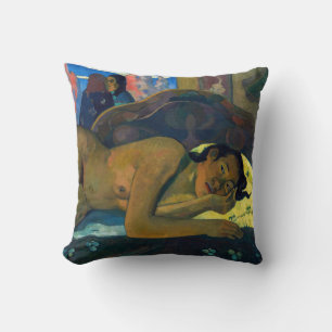 Cojín Decorativo Paul Gauguin - Nunca más / O Taiti
