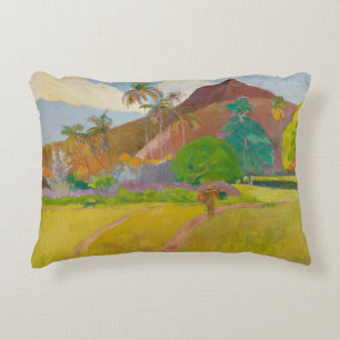 Cojín Decorativo Paul Gauguin - Paisaje Tahitiano