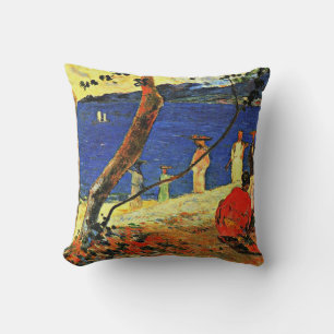 Cojín Decorativo Paul Gauguin - Una orilla del mar