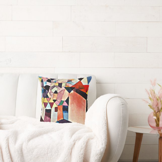 Cojín Decorativo Paul Klee, Insight to a City, (Sofá)