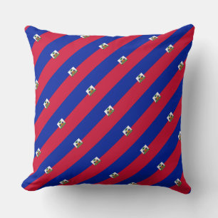 Cojín Decorativo Paul McGehee "Bandera Haitiana" Pillow