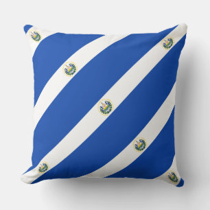 Cojín Decorativo Paul McGehee "El Salvador Flag" Pillow