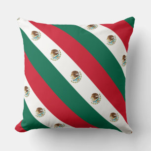 Cojín Decorativo Paul McGehee Pillow "Bandera de México"