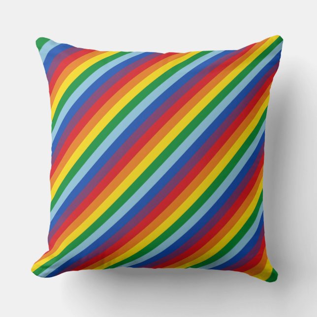 Cojín Decorativo Paul McGehee "Rainbow" Pillow (Anverso)