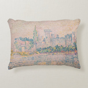 Cojín Decorativo Paul Signac - Aviñón, mañana