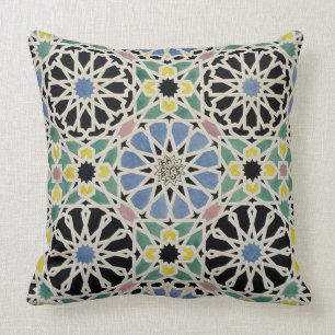 Cojín Decorativo Pavimento de mosaico en Alhambra, 'del árabe