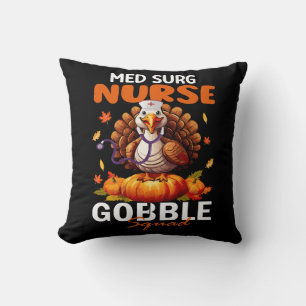 Cojín Decorativo Pavo Enfermera Combinación MED QUIRÚRGICA Gobble S