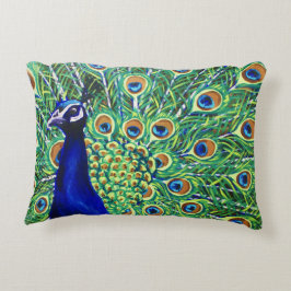 Cojín Decorativo Pavo real