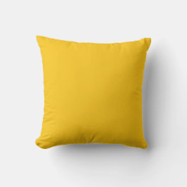 Cojín Decorativo Pavo Real Amarillo Dorado