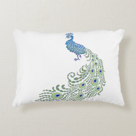 Cojín Decorativo Pavo real Jeweled