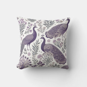 Cojín Decorativo Pavo Real Toile de Purpura