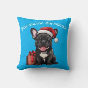 Cojín Decorativo 😍Paw-esome Cachorro Frenchie dulce