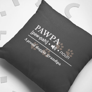 Cojín Decorativo Pawpa Customized Dog Lover Throw Pillow
