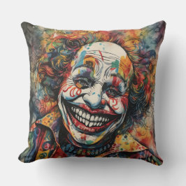 Cojín Decorativo Payaso asustado