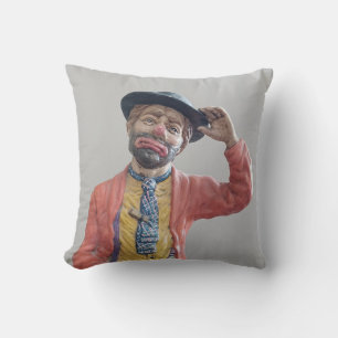 Cojín Decorativo Payaso Hobo clásico pero Guay
