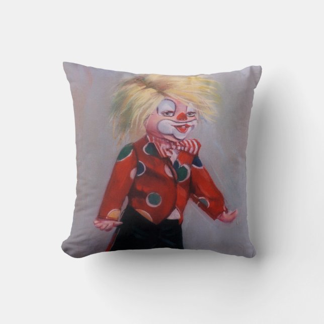 Cojín Decorativo Payaso/Pallaso/Clown (Anverso)