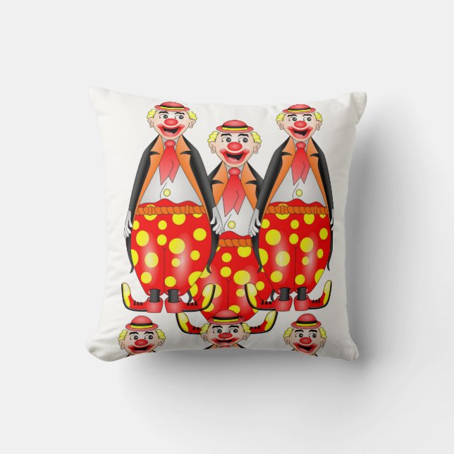 Cojín Decorativo payasos decore de pillow (Anverso)