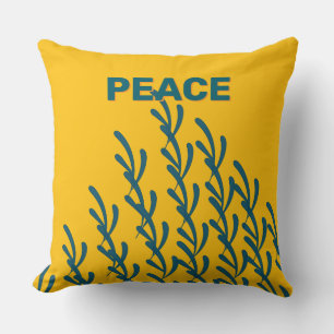 Cojín Decorativo PAZ Amarillo 