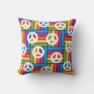Cojín Decorativo Paz en los años 1970