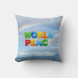Cojín Decorativo Paz Mundial