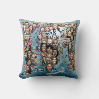 Cojín Decorativo Paz Mundial