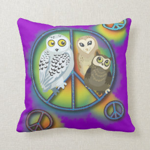 Cojín Decorativo Paz Owl~pillow