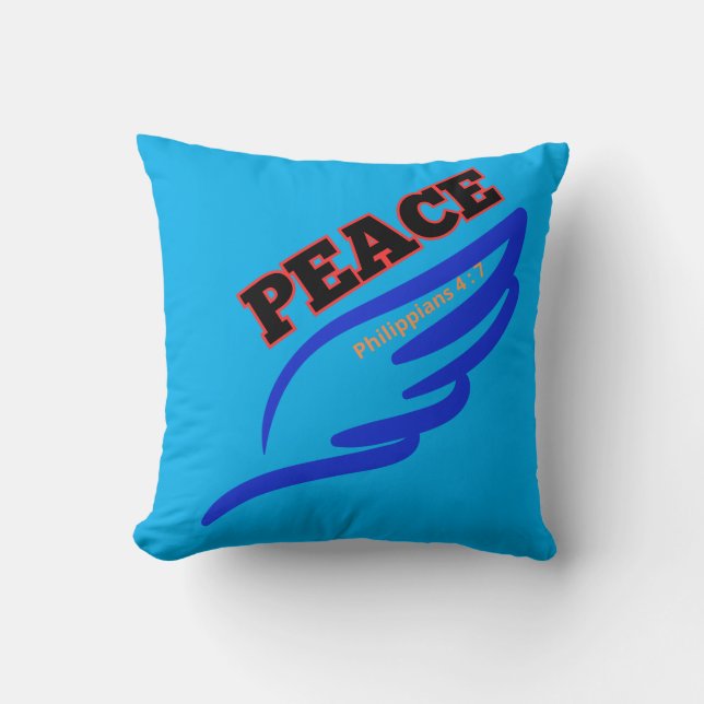 Cojín Decorativo Paz - Pillow (Anverso)