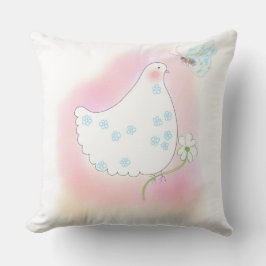Cojín Decorativo Peace Dove, pink pillow