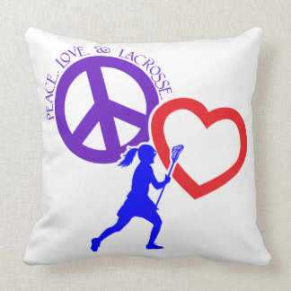 COJÍN DECORATIVO PEACE-LOVE-LACROSSE