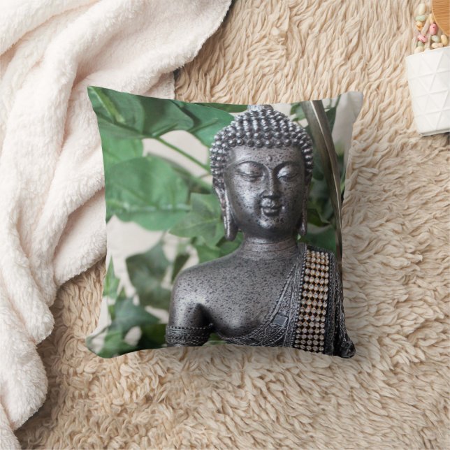 Cojín Decorativo Peaceful Buddha Meditation Throw Pillow Zen Decor (Manta)