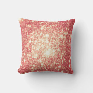 Cojín Decorativo Peach Champagne Stars Pillow