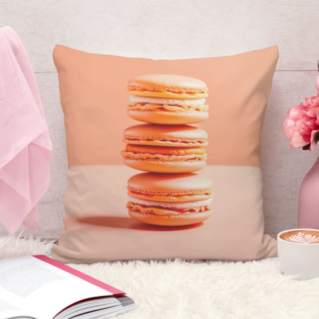 Cojín Decorativo Peach Fuzz, Macarons, (Subido por el creador)