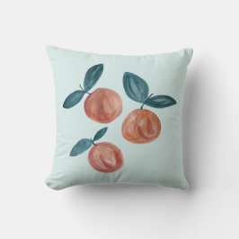 Cojín decorativo Peach Naranja Picking Orchard
