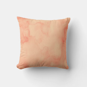 Cojín Decorativo Peach Sorbet Watercolor