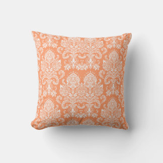 Cojín Decorativo Peach Victorian Damask