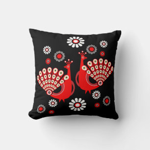 Cojín Decorativo Peacock Art