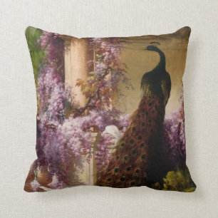 Cojín Decorativo Peacock de época