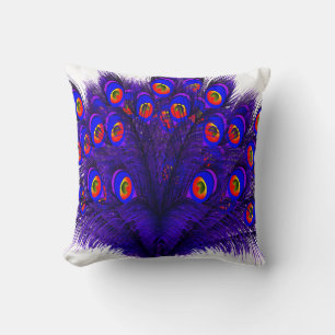 Cojín Decorativo Peacock Feathers