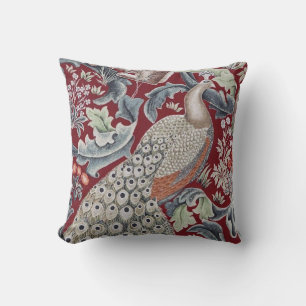 Cojín Decorativo Peacock forestal, William Morris