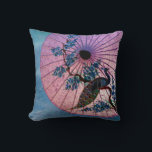 Cojín Decorativo Peacock Parasol Pillow<br><div class="desc">La almohada de Peacock Parasol le dará un toque bonito a su casa. ¡También hace un gran regalo!</div>