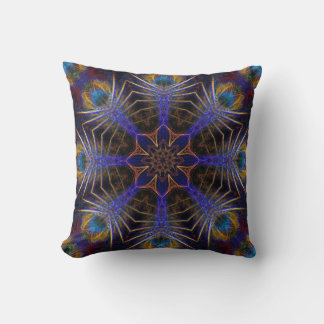 Cojín Decorativo Peacock Web Fracturas Jumbo Cushion Pillow