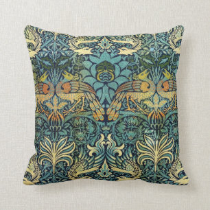 Cojín Decorativo Peacock Y Dragón William Morris