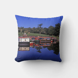 Cojín Decorativo Peak Forest Canal Derbyshire Inglaterra