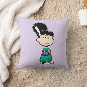 Cojín Decorativo Peanuts Lucy Novia de Frankenstein Halloween