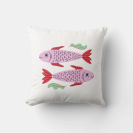 Cojín Decorativo Peces rojos