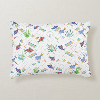 Cojín Decorativo Peces y Plantas en Estanque