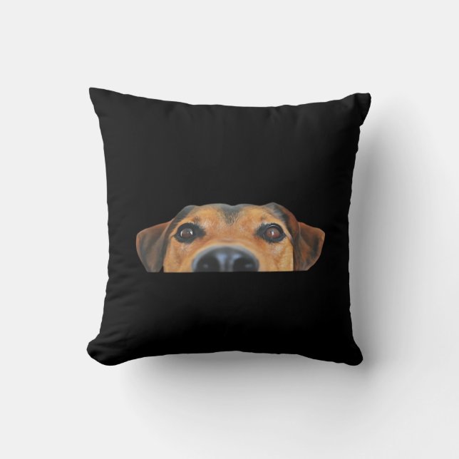 Cojín Decorativo Peekaboo Dog (Anverso)