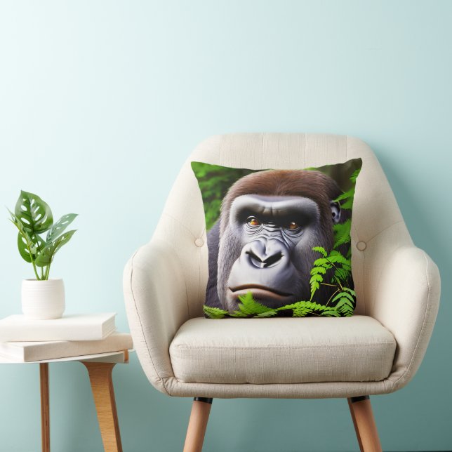 Cojín Decorativo Peekaboo Gorilla, Cushion (Silla)