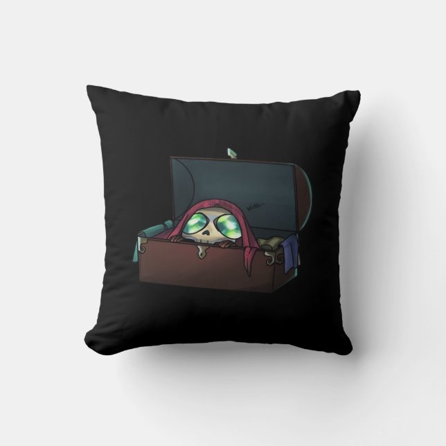 Cojín Decorativo Peekaboo Sloth Halloween (Anverso)